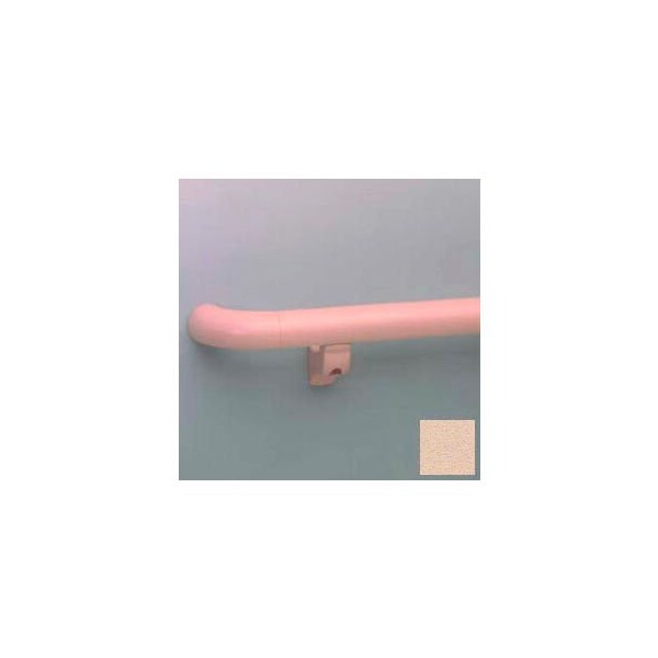 Pawling Round Handrail, 1-1/2" Grip, Aluminum Retainer, 12' Long, Desert Sand BR-1200-12-148 - main